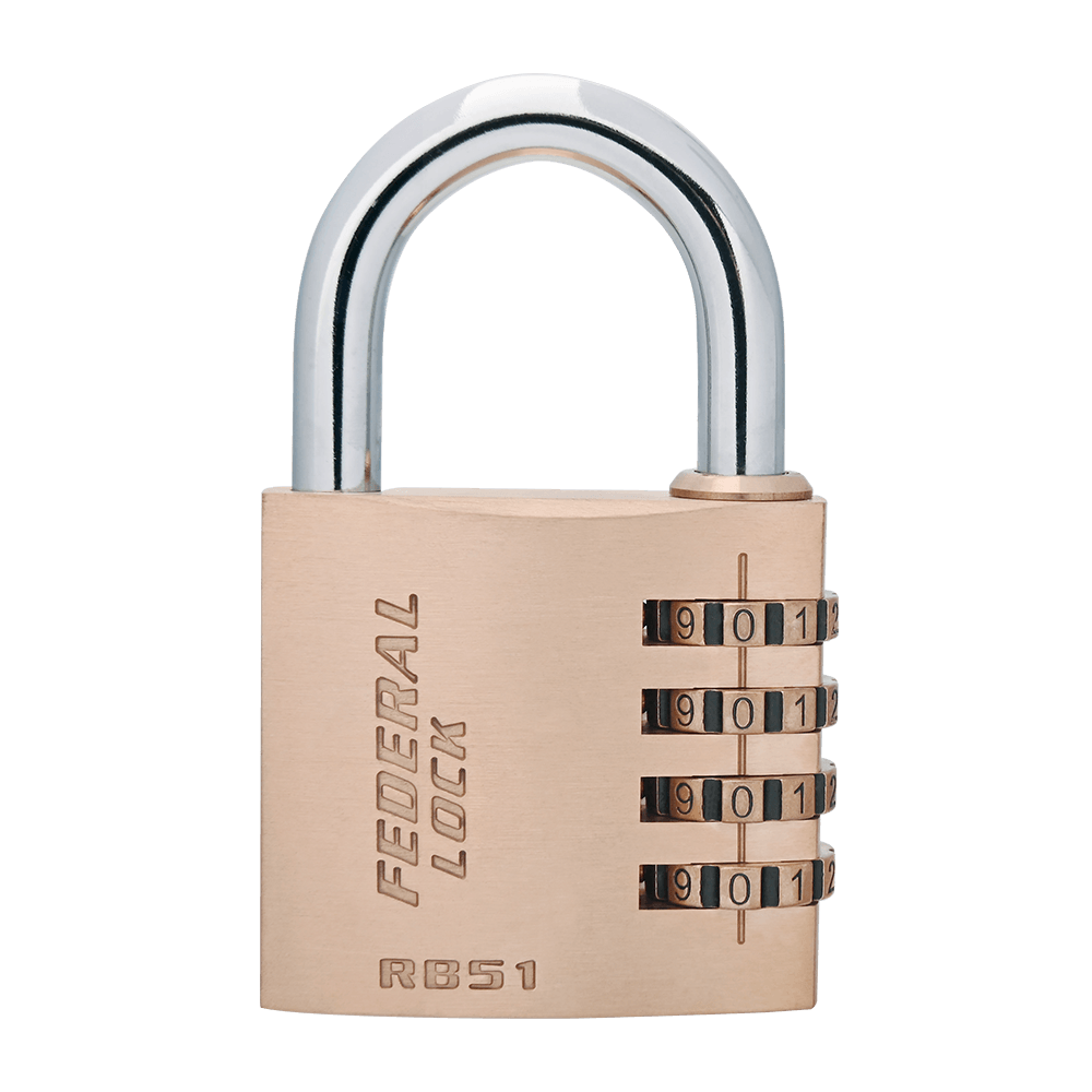 Brass Combination Lock 50MM