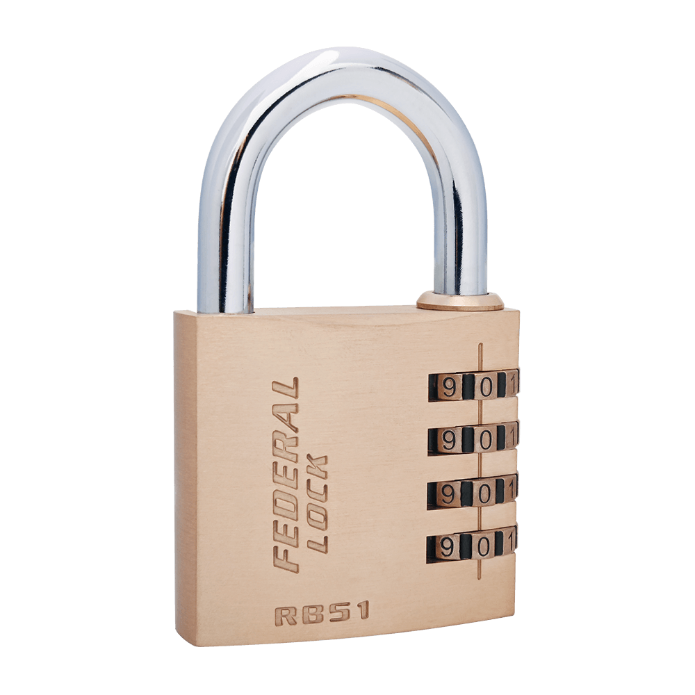 Brass Combination Lock 50MM