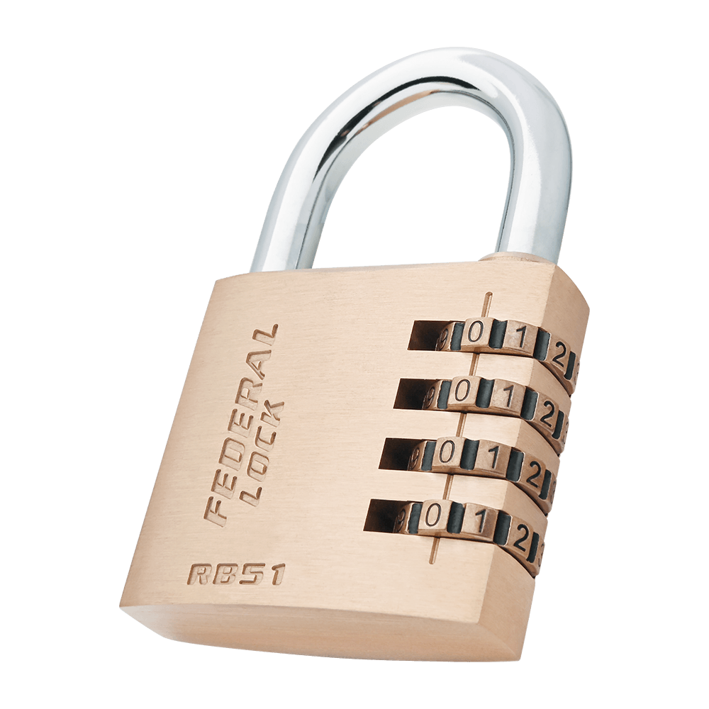 Brass Combination Lock 50MM