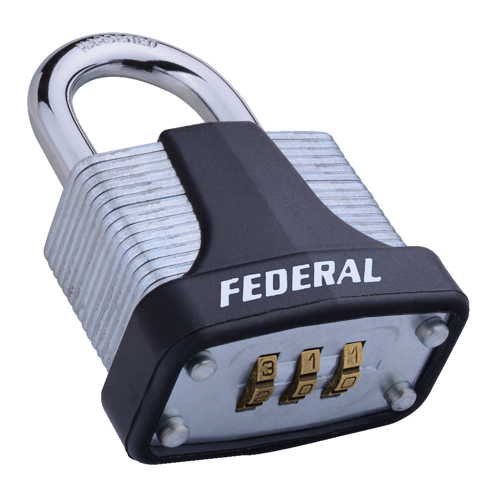 Resettable Laminated Combination Padlock 40MM