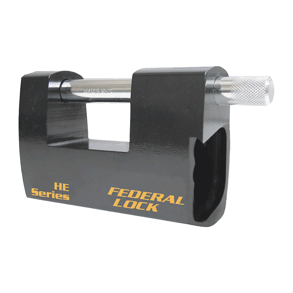 High Duty Rectangular Solid Steel Padlock 99MM