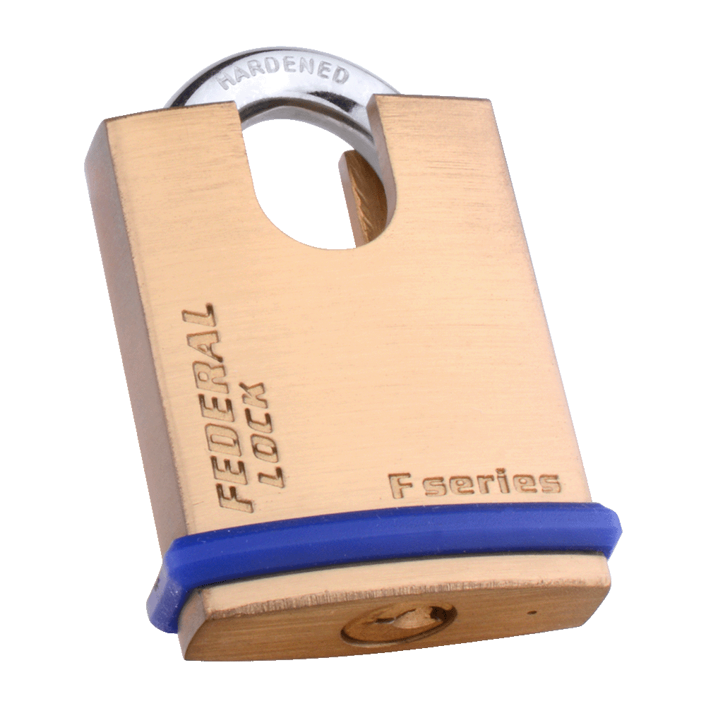 Brass Shrouded Shackle Padlock 40MM