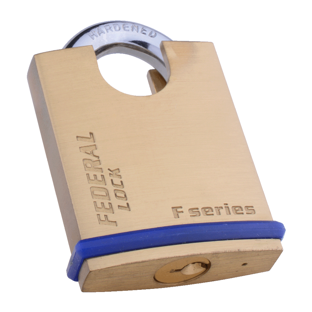 Brass Shrouded Shackle Padlock 50MM