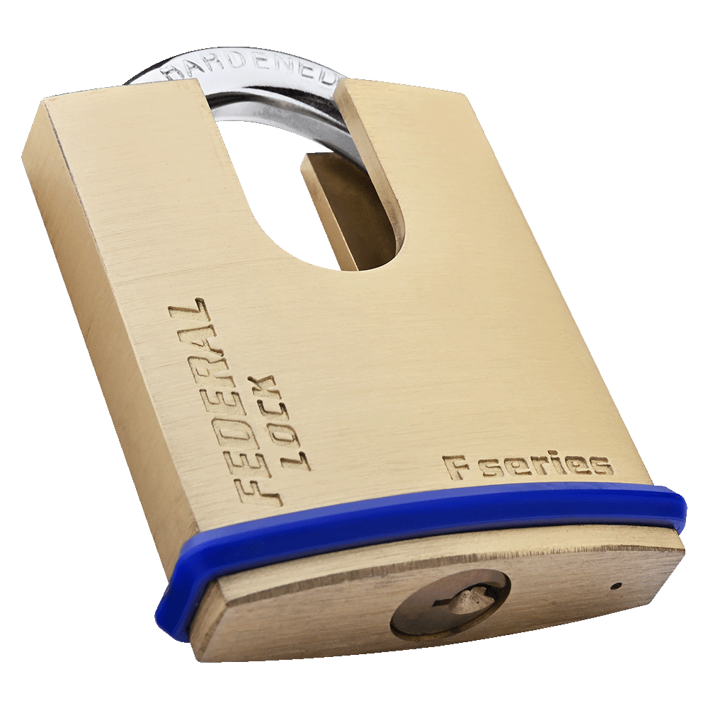 Brass Shrouded Shackle Padlock 60MM