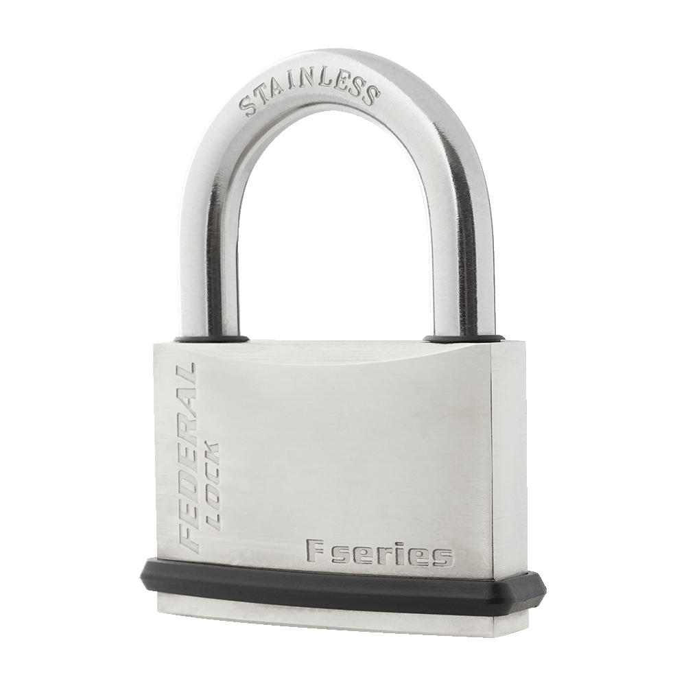 Satin Nickel plated Padlock 60MM