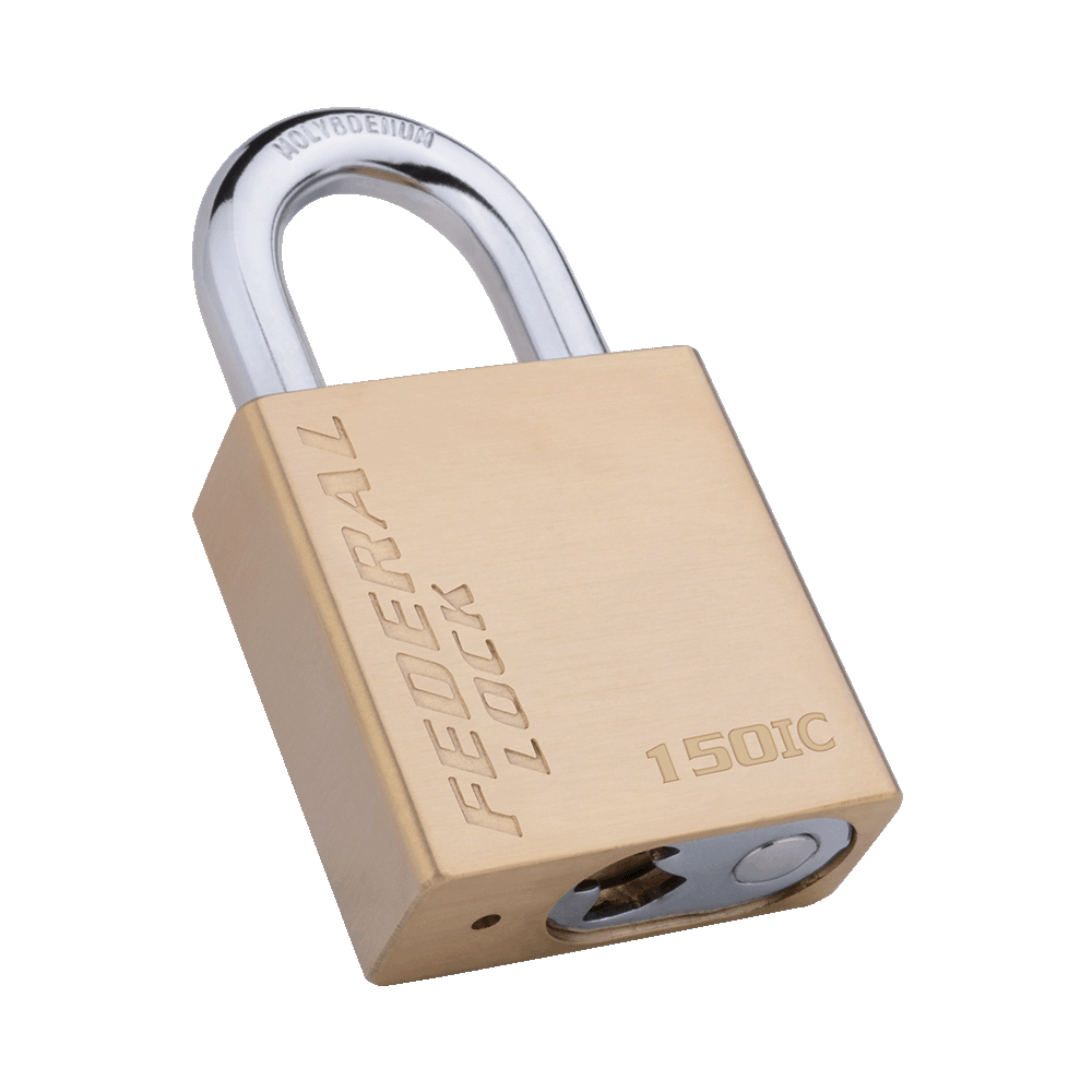 SFIC Solid Brass Square Padlock 45MM