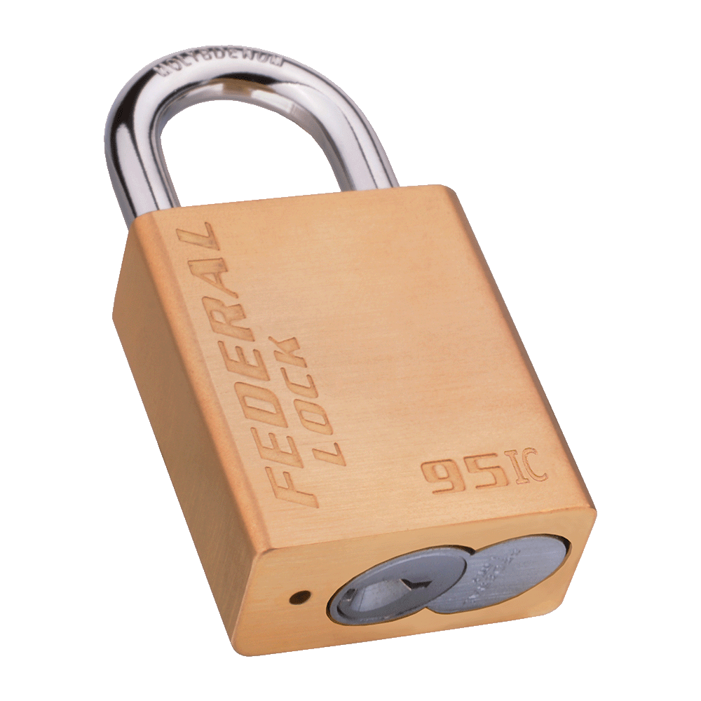 SFIC Solid Brass Square Padlock 38MM